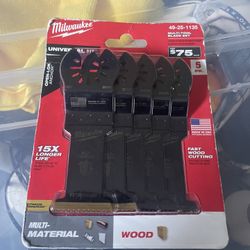 Milwaukee Multi Tool Blade Set Quantity (3)