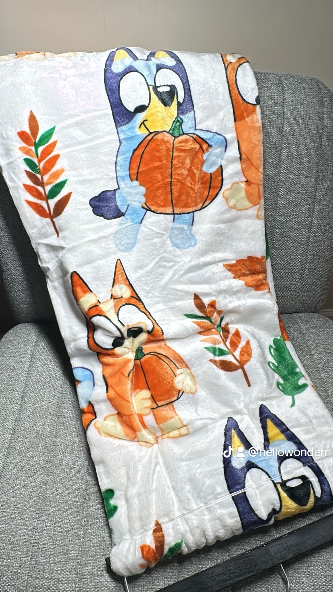 Bluey Throw Blanket