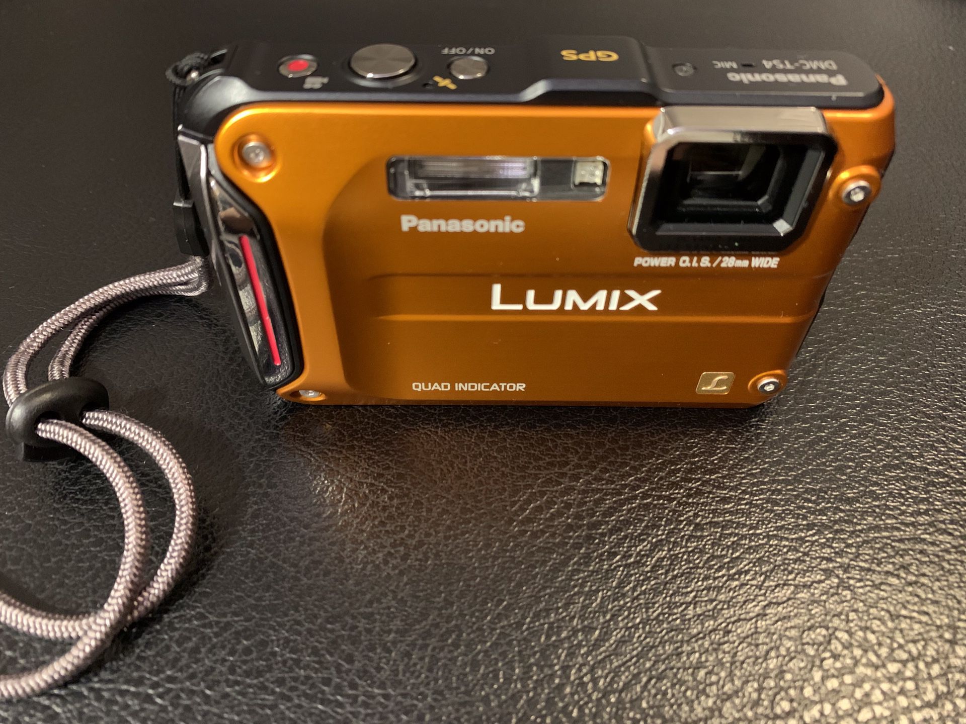 Panasonic LUMIX DMC-TS4/DMC-FT4 12.1MP Digital Camera - Orange