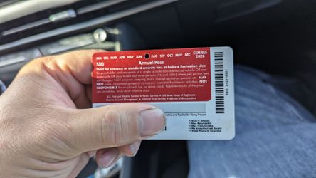 National park pass expire July 2026