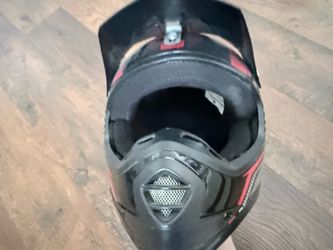 Kids Motocross / Dirt Bike Helmet – Size Youth (Fits Approx. 8–9 Years Old)