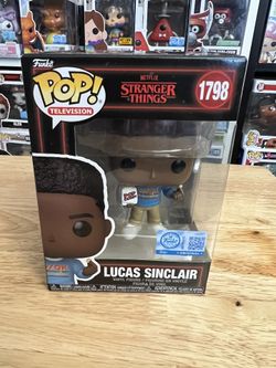 IN HAND EXC Lucas Sinclair w/ Popcorn Stranger Things Season 5 Funko Pop #1798