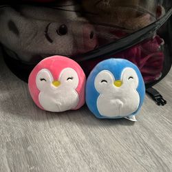 2 mini bestie penguin squishmallow!