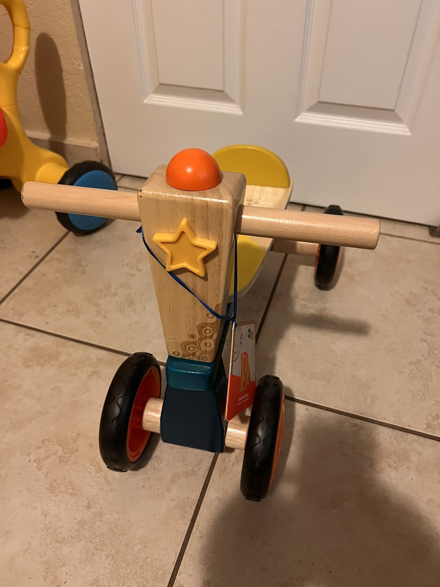 B.Toy Wooden Toddler Bike