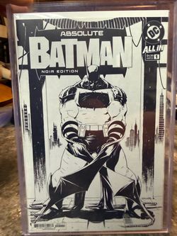 Absolute Batman #1 Noir + #2-15 1st Prints $650 OBO