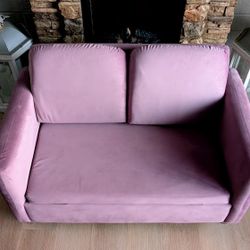 LiL Tainoki Children's Sofa with Storage. Plum Color 36"L x 22 1/2"H x 21"W