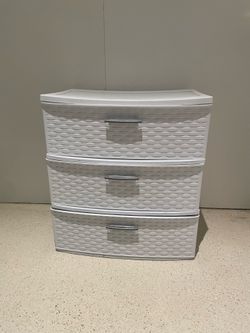 White lightweight Drawer Organizer