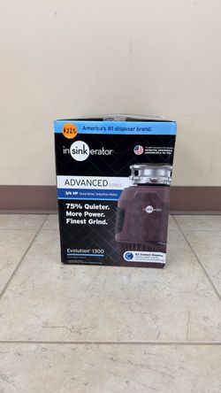 INSINKERATOR ADVANCES SERIES EVOLUTION 1300 3/4HP FOOD WASTE DISPOSER