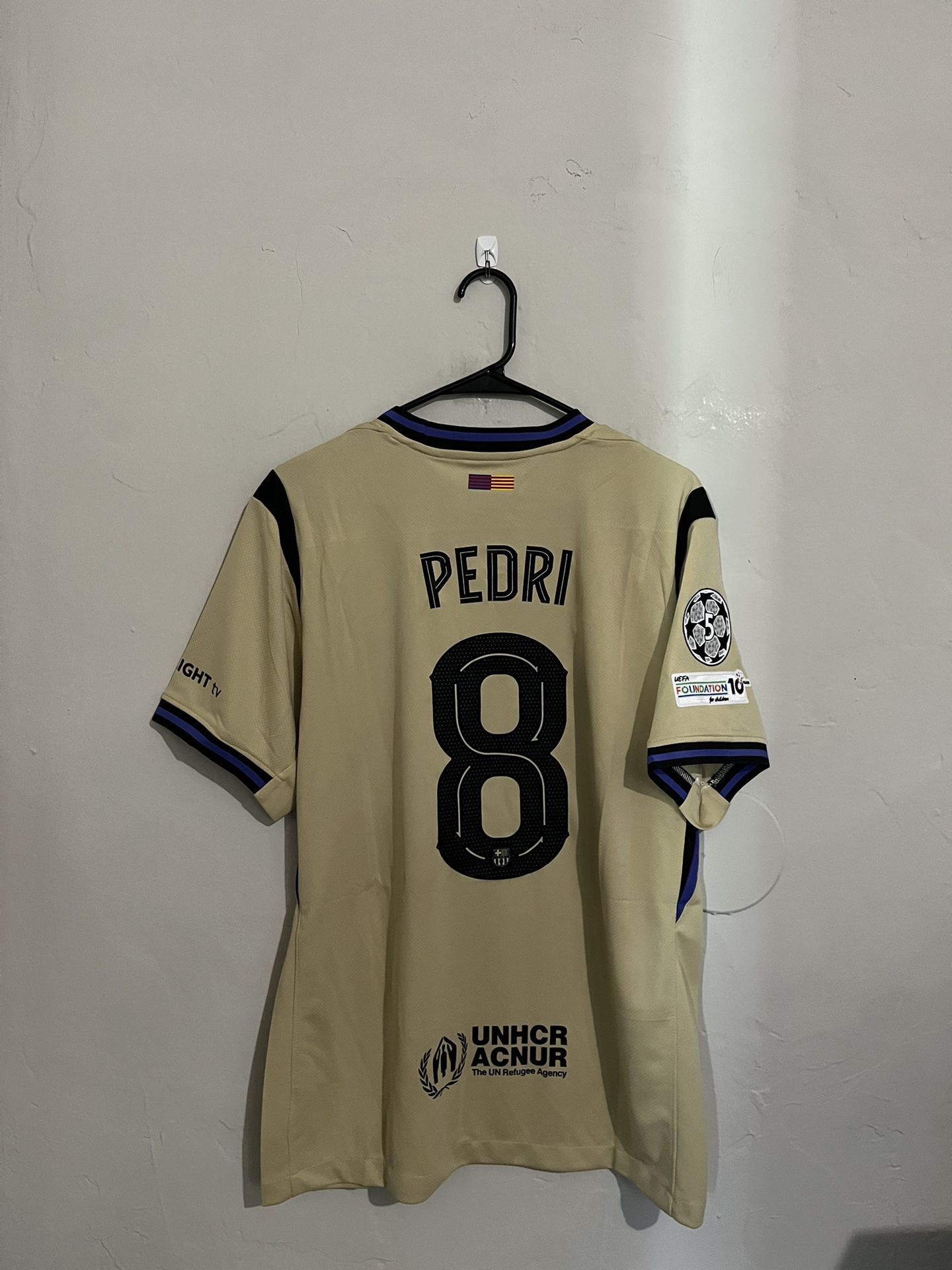 FC Barcelona 2025-26 Away Pedri Jersey (small Medium Large XL)