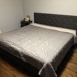 King Size Frame & Mattress