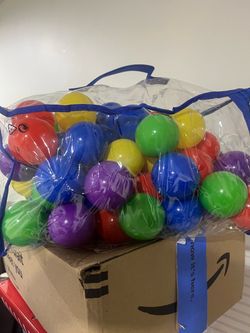 Colorful Kids Ball Pit Balls Set
