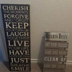 Kitchen Signs