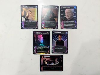 Star Wars Trading Card Game & Young Jedi CCG Card Lot