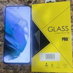 Samsung Galaxy S21 5G With Screen Protector 