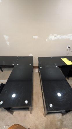 Glass L Shaped Desk(s)