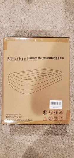 NEW Inflatable Pool 120x72x22