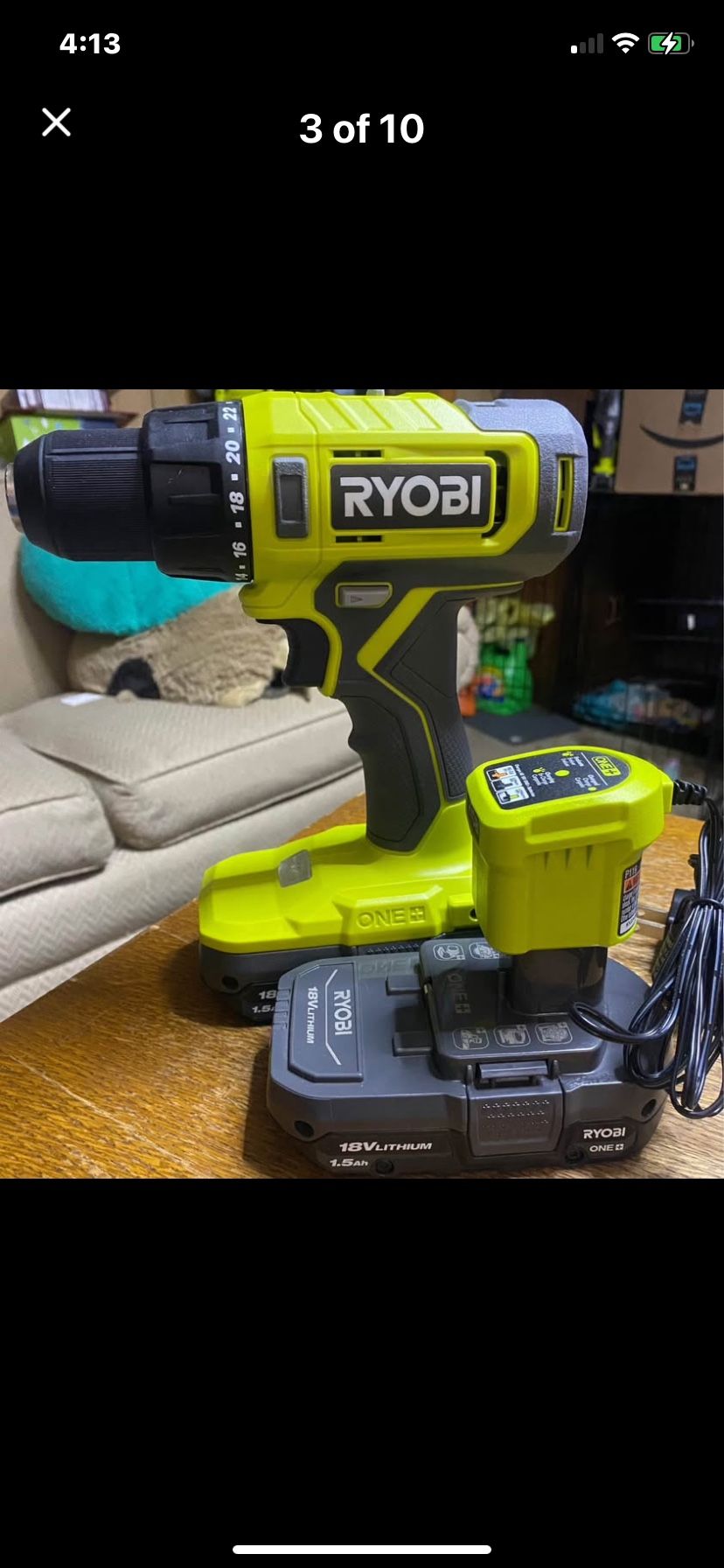 FLASH SALE!!! Ryobi Drill
