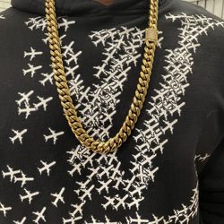 Gold Cuban Link Chain