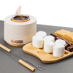 Solo Stove S'mores Roaster Tabletop Fire Bowl Gift Set