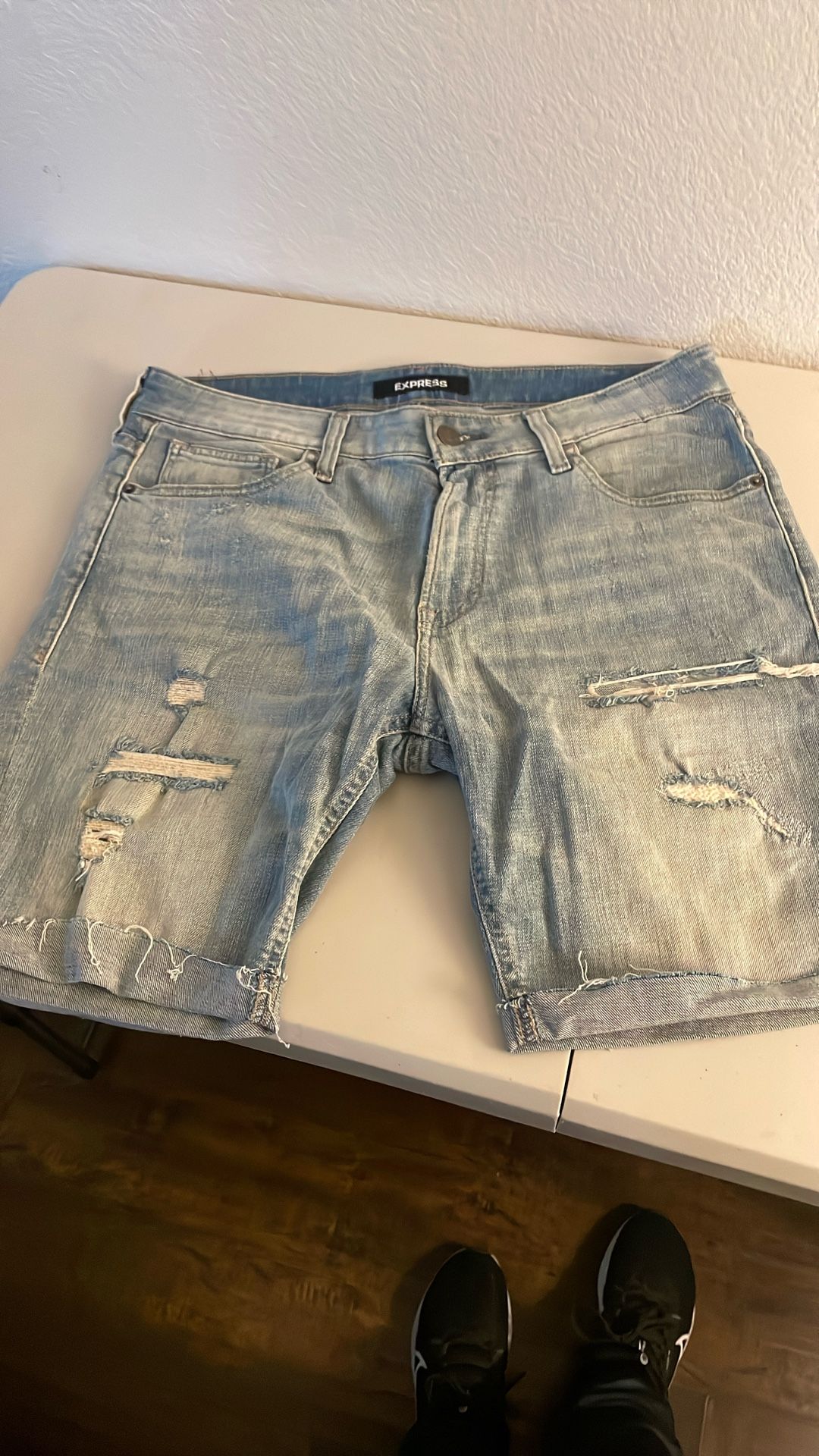 Express Jean Shorts rugged - Worn Once