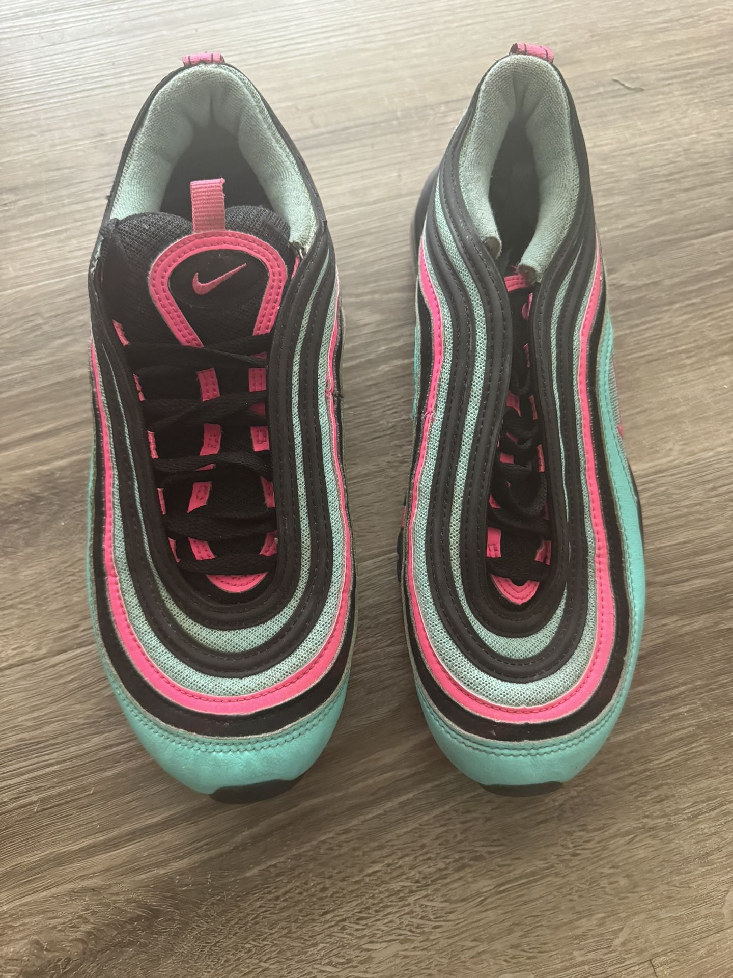 Nike Air Max 97 Hyper Turquoise South Beach Sz Men's Shoe