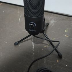 FIFINE USB Microphone, Metal Condenser Recording Microphone for MAC OS, Windows, Cardioid Laptop Mic for Recording Vocals, Voice Overs, Streaming,