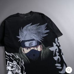 DARC SPORT X NARUTO X KAKASHI “NINJA WORLD” SHIRT 