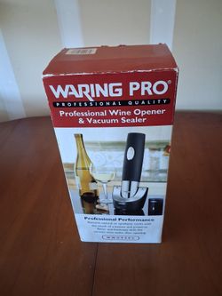 Waring Pro Electric Wine Opener - Good Condition