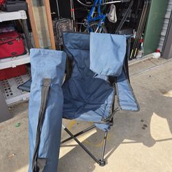 2 Camping chairs heavy duty