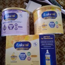Enfamil 9 Items
