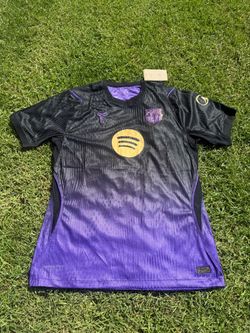 FC Barcelona Black Purple Soccer Jersey