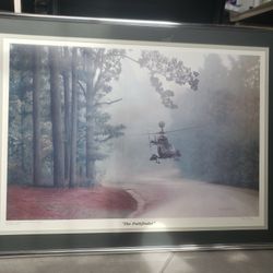 Dru Blair Framed Signed Print 30x22