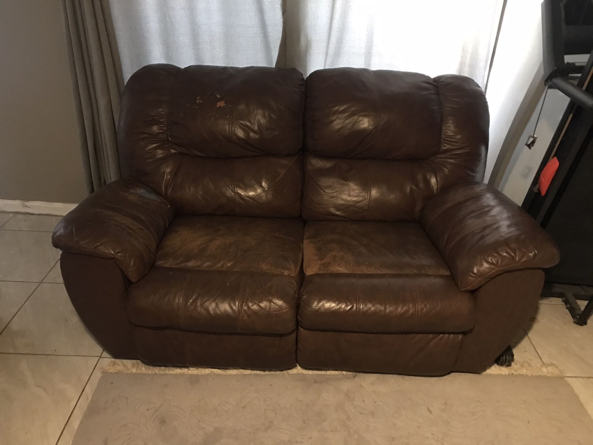 2 brown leather couches for Sale in Chesapeake, VA OfferUp