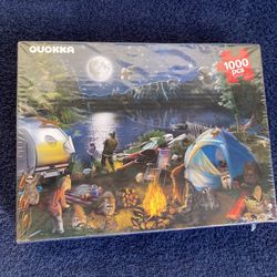 Quokka Campfire Jigsaw Puzzle 1000 Pcs