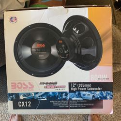 Boss Chaos Exxtreme 12in Sub 800watts