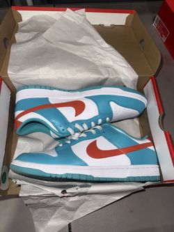 Nike dunk Miami dolphins Sz 11.5