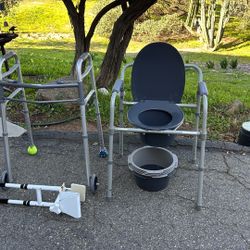 Walker, Bedside Commode & Tub Safety Handle 