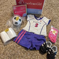 American Girl Doll, Soccer Outfit II, 2011, New In Box, Complete