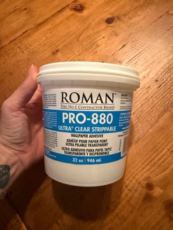 Roman Ultra Clear Strippable - Wallpaper Adhesive