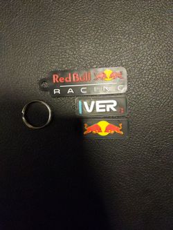 Red bull keychain