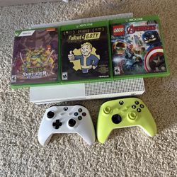 Xbox One S Bundle – 500GB – 2 Controllers + 3 Games – Perfect Condition/ NO TRADES! FIRM PRICE!!