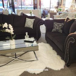 HOLIDAY SALE!!! Luxury Sofa & Loveseat/ Made In The USA/ Different Colors & Materials Available