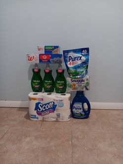 9 for $30 Laundry paper goods household bundle