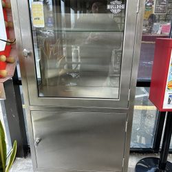 Vintage Steel Display Case 