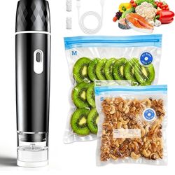 Compact vacuum sealer