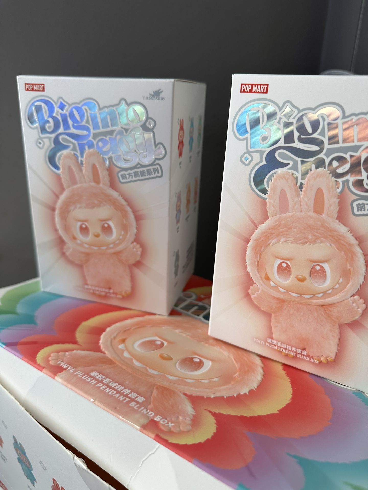 Big Into Energy Labubu (Case Of 6) + 2 Exciting Macaron