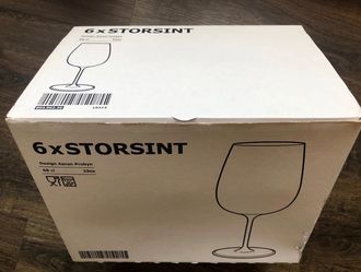 6 piece glass