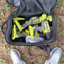 Brand New Ryobi Power Tools Combo Set