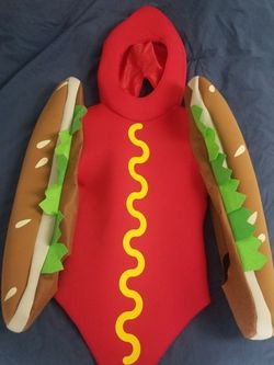 Children's Hot Dog Halloween Costume