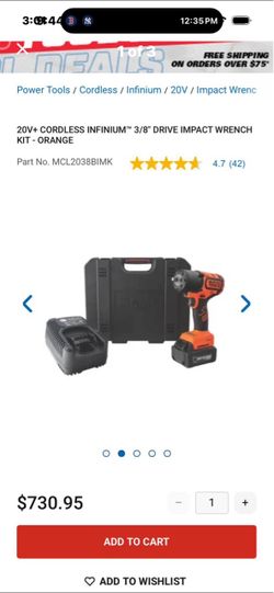 Matco impact 3/8